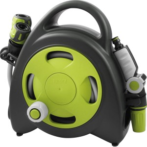 Avvolgitubo t.b.t. con tubo e lancia, grigio/verde.