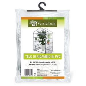Telo di ricambio per serra 8 ripiani Verdelook 143x73x195 cm