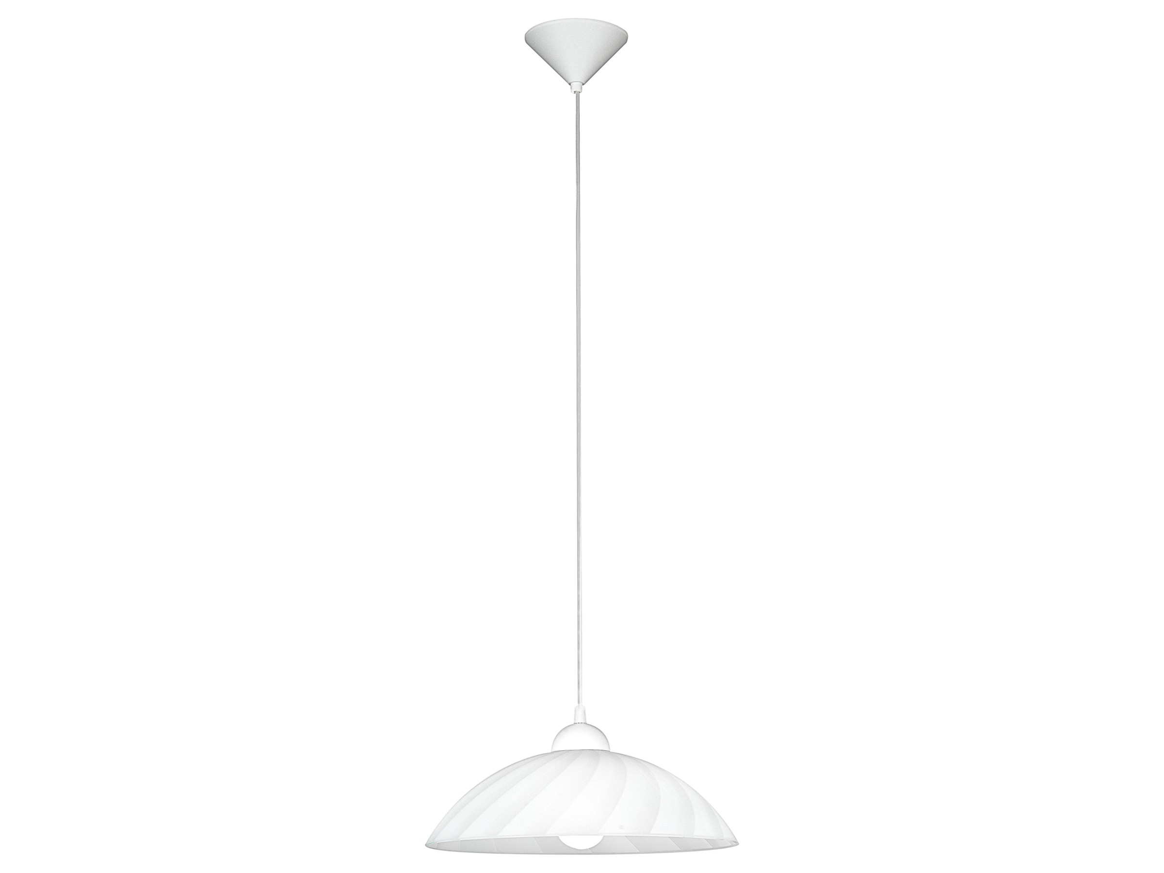 OPUS 100 Lampada da parete / lampada da soffitto a LED in vetro opale e