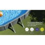 Piscina fuori terra ovale in acciaio antracite Gre 730x375 H 120 cm_6