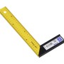 Squadra da falegname LUX Classic, 30 cm, gialla, per tracciare e allineare angoli a 90°.