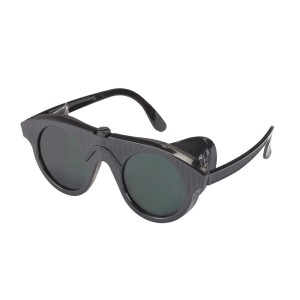 Occhiali da saldatura neri t.b.t. per saldature sicure.