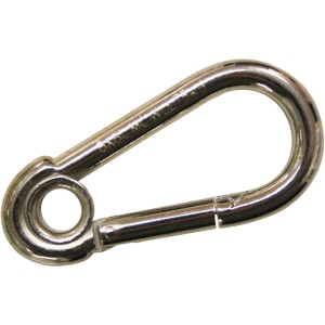 Moschettone t.b.t. in metallo, ideale per applicazioni versatili.