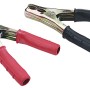 Due morsetti per batteria (rosso/nero) per la cura dell'auto.