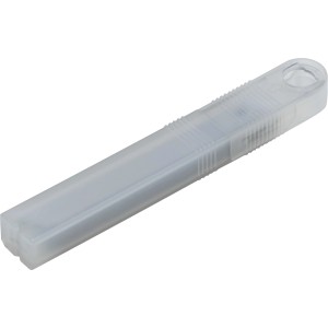 Lame a segmenti LUX 9 mm in custodia di plastica trasparente, 15 pezzi