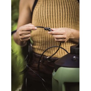 Tubo flessibile per Geyser 25 m Ø 8 mm nero