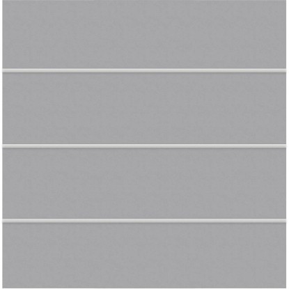 Set pannelli recinzione TraumGarten System Board XL grigio 179x180 cm