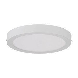 Plafoniera LED Eglo Idun-E bianca e rotonda, diametro 22,5 cm, per cucina, corridoio o soggiorno.