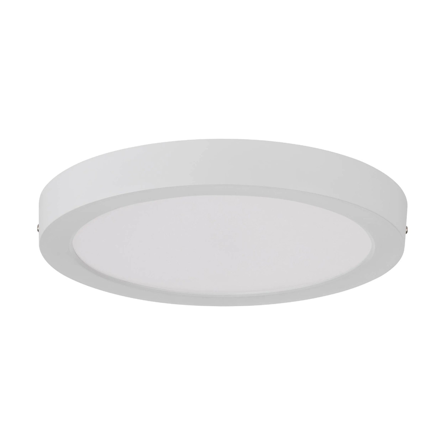 Plafoniera LED Eglo Idun-E bianca e rotonda, diametro 22,5 cm, per cucina, corridoio o soggiorno.