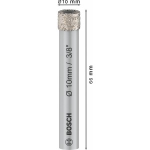Punta diamantata per ceramica Bosch 10x66 mm