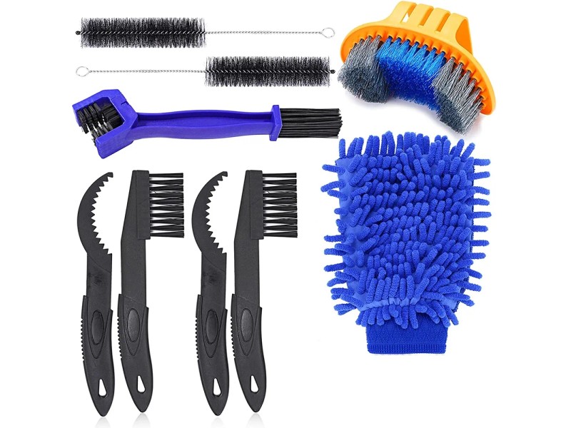 Pulitore Cerchi 2x Anelli Pulizia Mozzo Bicicletta - Coppia Universale Nera - Protezione Da Polvere E Sporco Anello Pulizia Mozzo - Foto 6