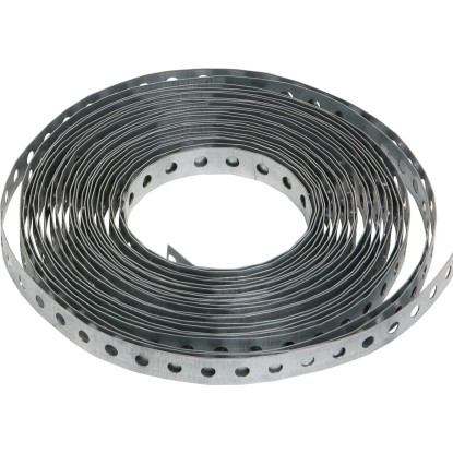 Nastro Preforato In Acciaio Zincato Fischer - 10 Metri, Larghezza 17mm, Per Fissaggio Tubi - Foto 8