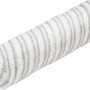 Rullo per pittura LUX 25cm, poliestere, grigio a righe, pelo corto per pittura a emulsione per interni.