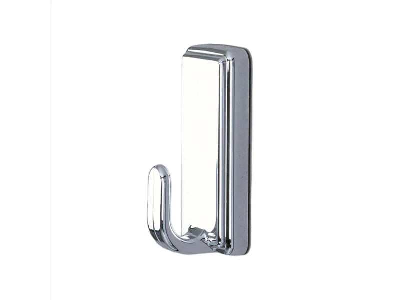 Tesa POWERSTRIPS® Tesa POWERSTRIPS® Gancio Adesivo Piccolo Ovale Cromo Opaco Contenuto 3 Pz Cromo Opaco Contenuto 1377200