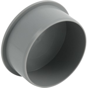 Tappo grigio Marley HT DN 90 in polipropilene per chiudere tubi HT.
