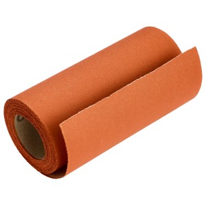 Rotolo di carta vetrata LUX K180, abrasivo per legno, 115mm x 5m.