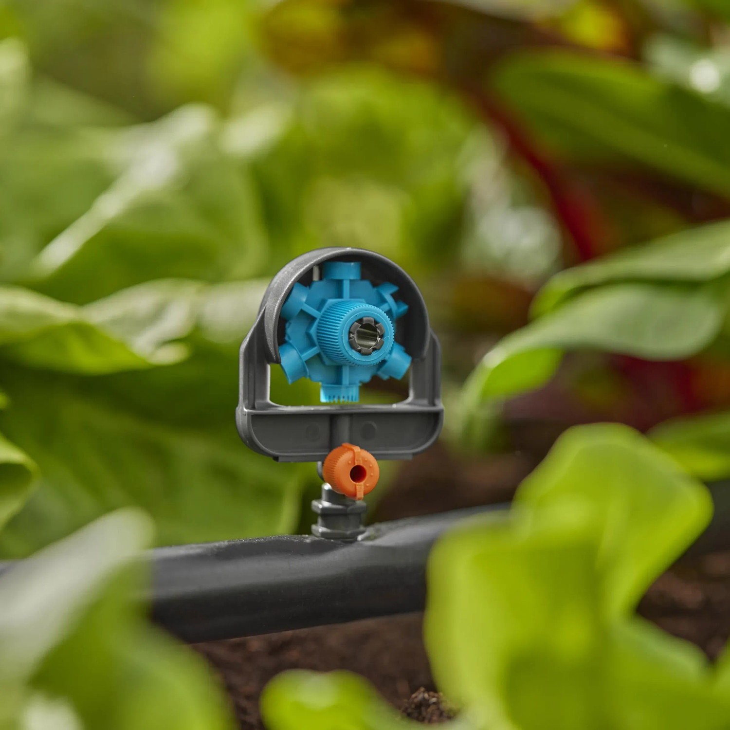 Gardena 6 in 1 ugello a spruzzo per Micro-Drip-System, irrigazione flessibile in giardino.