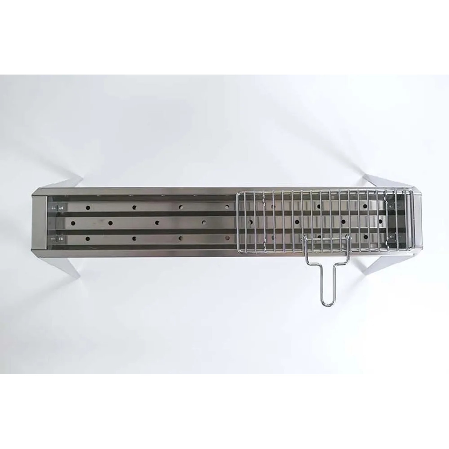Griglietta Lisa per barbecue per arrosticini L 37 cm_4