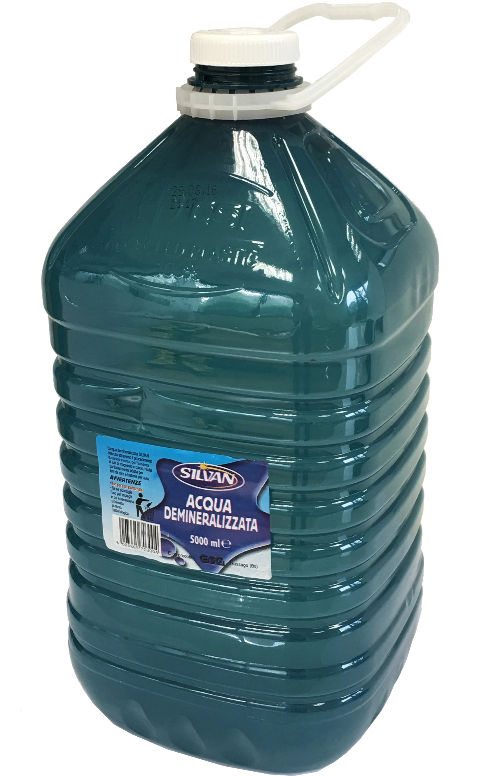 Acqua demineralizzata - 5 litri