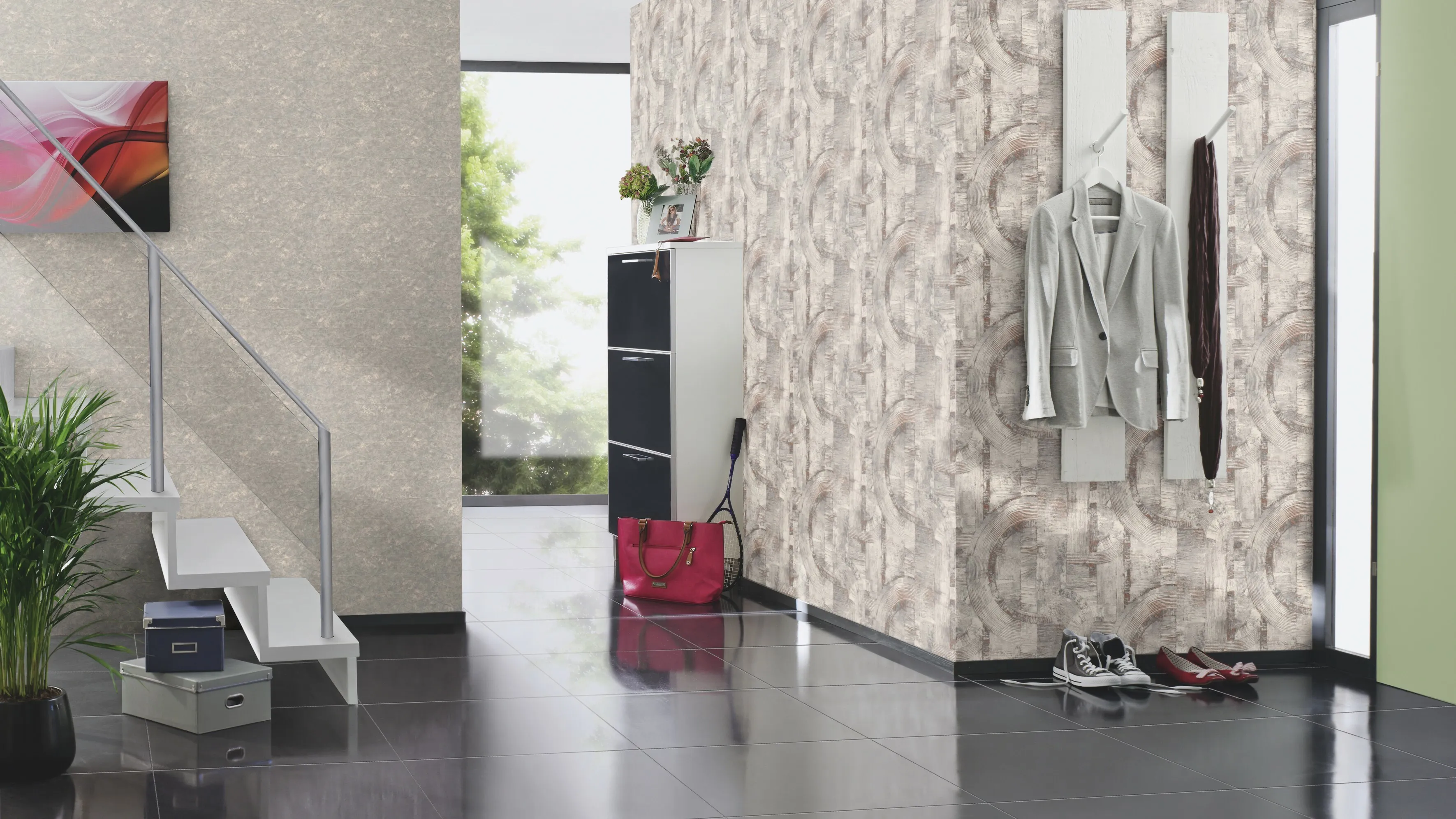 Set Di Raschietti Per Carta Da Parati, Raschietto Da Parete In Acciaio Inox, Con Impugnatura Morbida, Per Riempire Stucco Largo, Per Carta Da Parati, Decalcomanie Per Cartongesso, Fai Da Te - Foto 14