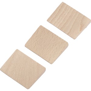 Cunei in legno LUX Classic, 3 pezzi, per il fissaggio supplementare dei manici delle asce.