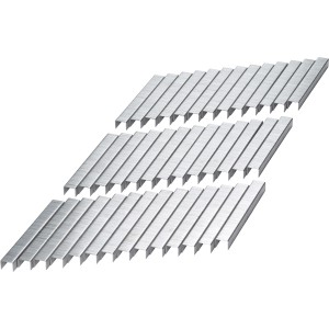 Graffette a filo fine LUX, 12,8 mm x 8 mm, Comfort, 5000 pezzi, per lavori di decorazione e tappezzeria.