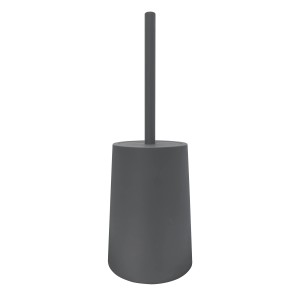 Set scopino WC grigio marca t.b.t. per il bagno.