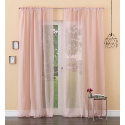 Tenda arredo interno rosa Ilenia 140x280 cm