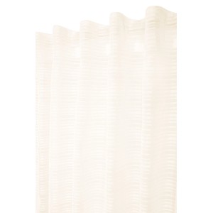 Tenda in tessuto t.b.t. color crema con fine struttura per interni.