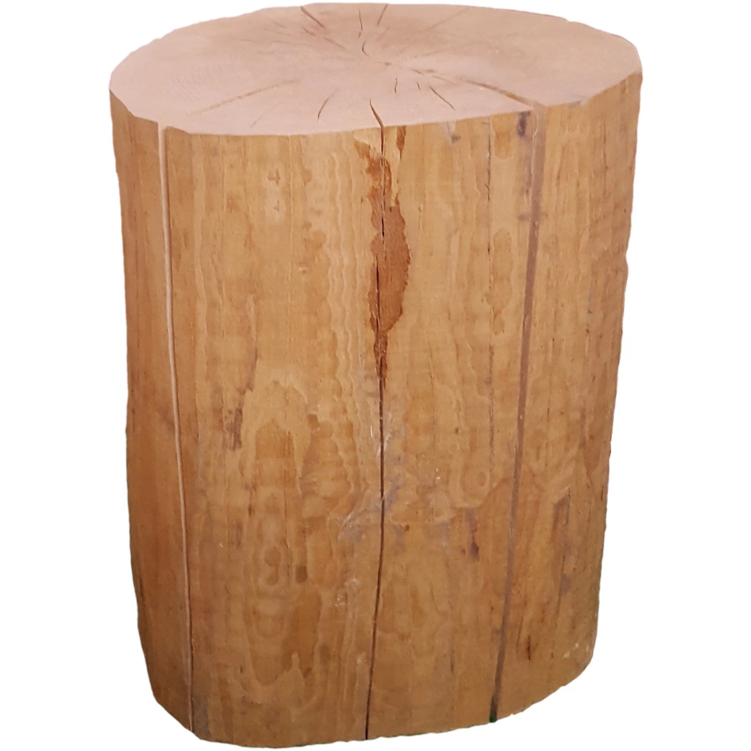 Collezione Di Tronchi E Ceppi Di Legno in Stile Cartoon Illustrazione
