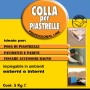 Confezione di colla per piastrelle t.b.t. per lavori di piastrellatura.