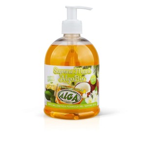 Sapone mani liquido Alga Bio con dosatore Rhutten 500 ml