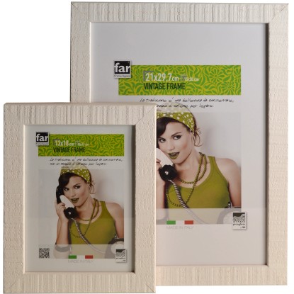 Cornice Carracci grigio 18 cm x 24 cm