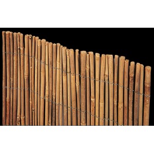 Stuoia di bambù come frangivista per giardino e balcone.