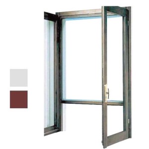Zanzariera avvolgibile 245 cm 150x130 cm fibra vetro bianca