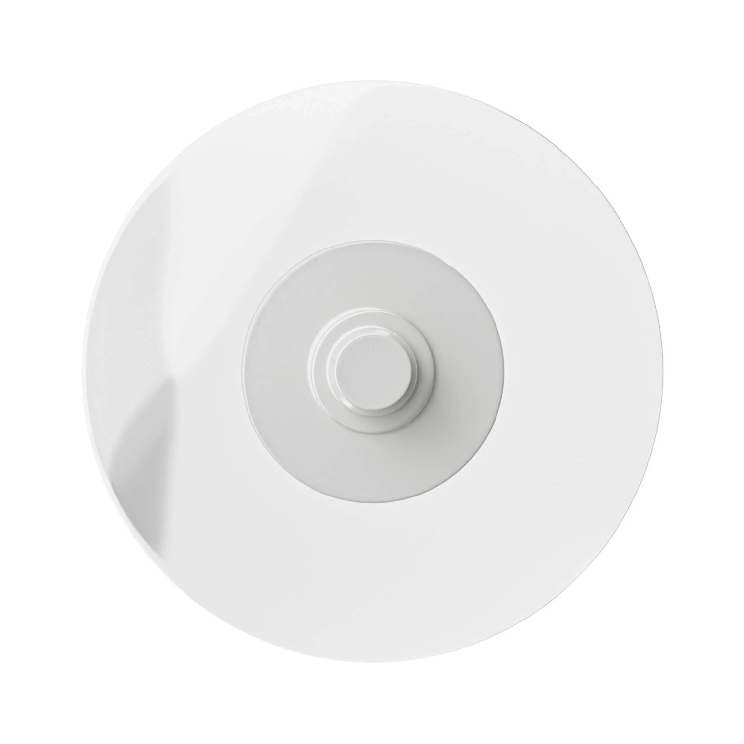 Mensola da bagno t.b.t. bianca, vista dall'alto