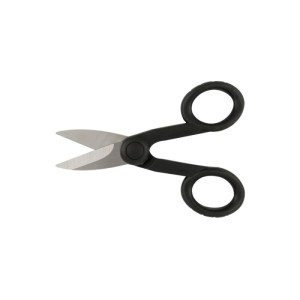 Forbici da elettricista lame dritte in acciaio inox cromate 140 mm