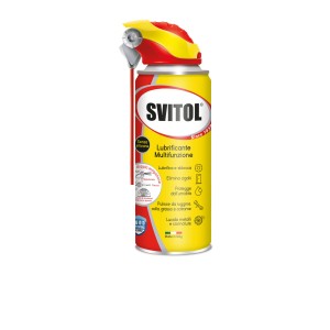 Svitol Lubrificante multifunzione spray, giallo/rosso.