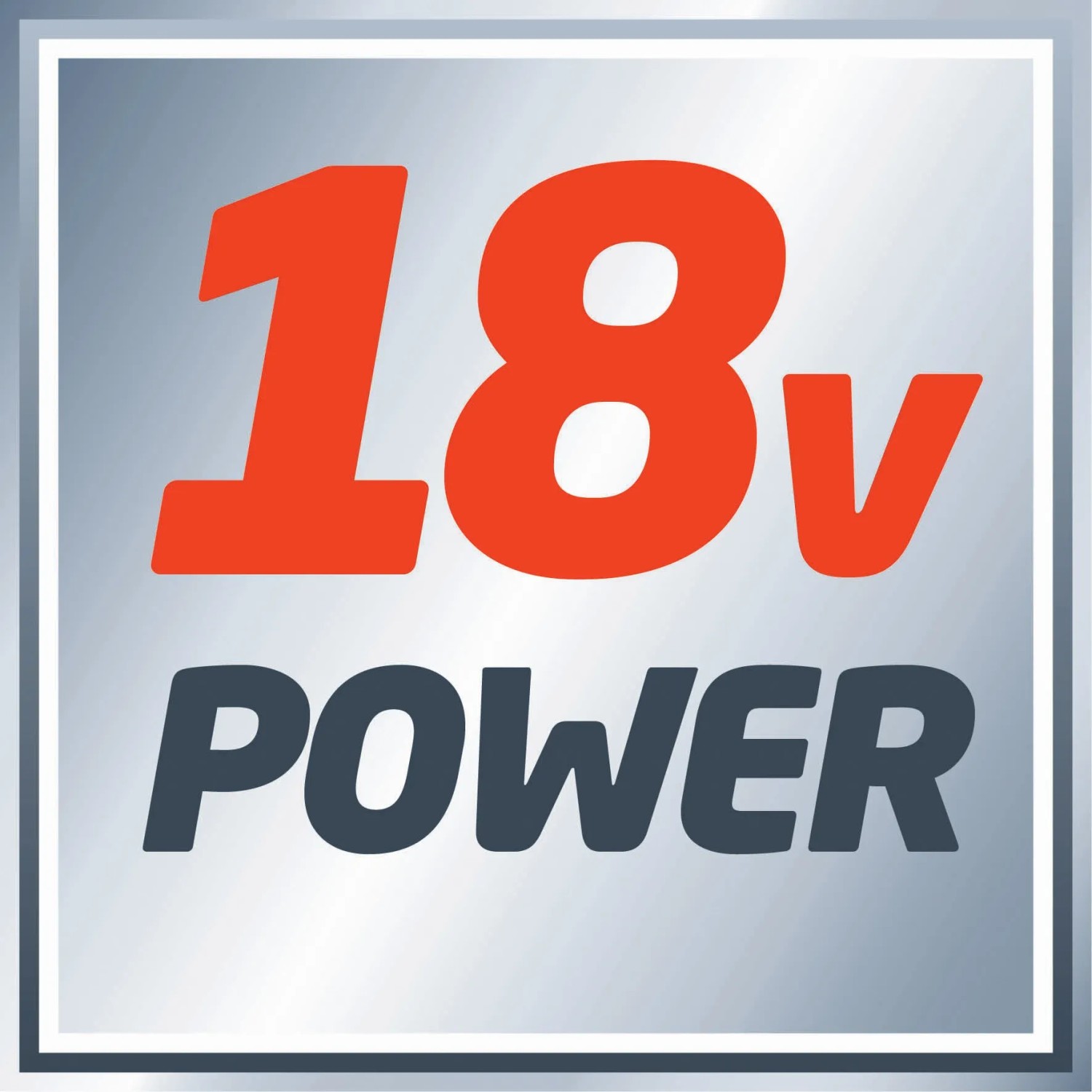 Logo Einhell Power X-Change 18V per aspirapolvere a batteria.