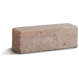 Pietra naturale rettangolare t.b.t. in rosa chiaro. Ideale per giardino e paesaggistica.