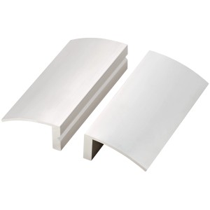 LUX Alu-Schutzbacken 125 mm Comfort per utensili di serraggio con intaglio prismatico.