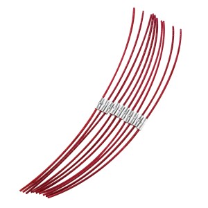 Filo per decespugliatore rosso, accessori per decespugliatori e bordatrici.