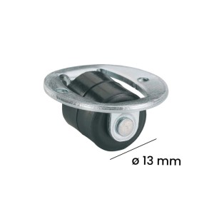 Rotella di guida per mobili Ø 13 mm