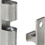 Fermascatto a sfera Hettich, ottone nichelato, 60mm, per accessori mobili.