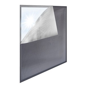 t.b.t. Zanzariera per finestre con fissaggio a strappo e magnetico.