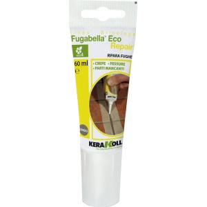 Fugabella Eco Repair stucco per fughe, tubo con applicatore per riparazione fughe piastrelle.