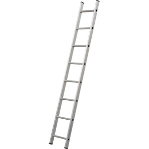 Scala t.b.t. argentata per lavori edili, autoportante.