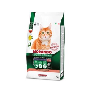 Croccantini per gatti Morando sterilizzati salmone 7 kg