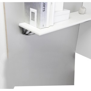 Mensola OBI Kronos, argento opaco, 185 mm, per fissare ripiani al muro.