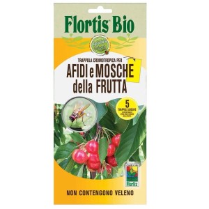 Trappola cromotropica afidi e moschegialla 5 pz